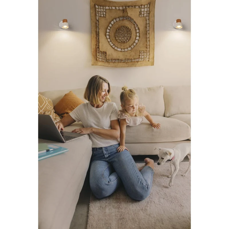 OSRAM DECOR SPOT CORK Plafonnier, 1 x 3,4W, 230lm, blanc