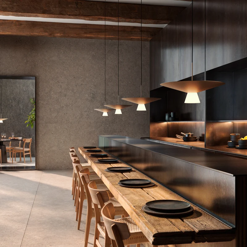 Estiluz Belt Pendant Lamp - Recessed (remote driver)