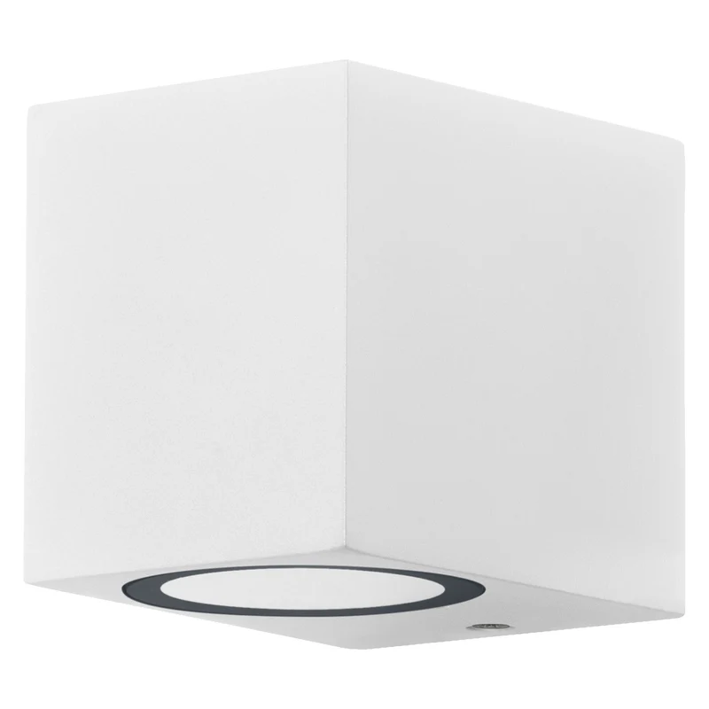 OSRAM ENDURA Carré Applique Murale Extérieure, blanc, GU10