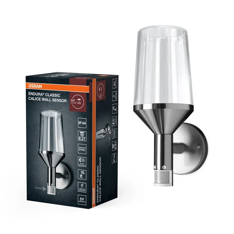 OSRAM ENDURA® Classic Calice Applique murale LED avec capteur E27
