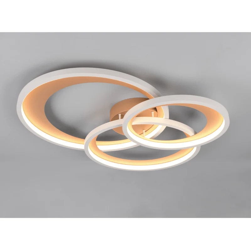 Plafonnier LED cercle pour salon