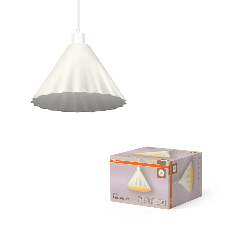 OSRAM DECOR Suspension Décor Pulp blanc, E27, 310 mm