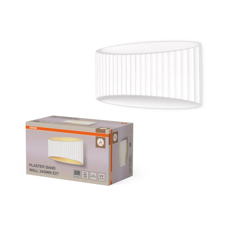 OSRAM DECOR Bande de plâtre Applique murale 290 1xE27 Blanc