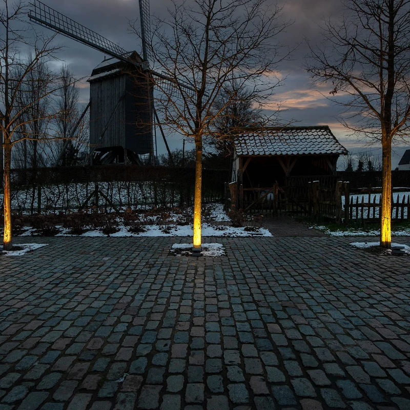 Wever & Ducré X-Beam Round Outdoor Floodlight