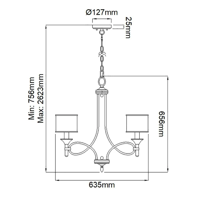 Lustre Plafond Classique