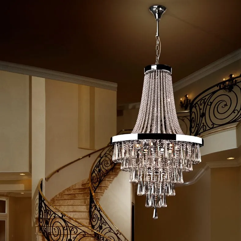 Lustre Palais Argent