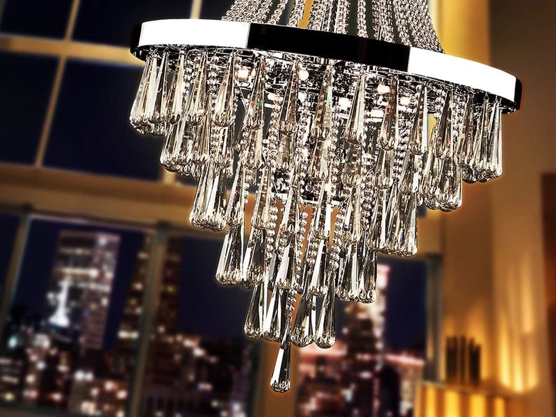 Lustre Palais Argent
