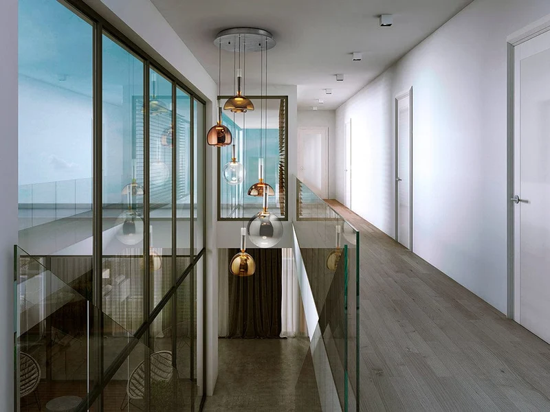 Haut Plafond Lustre Suspensions