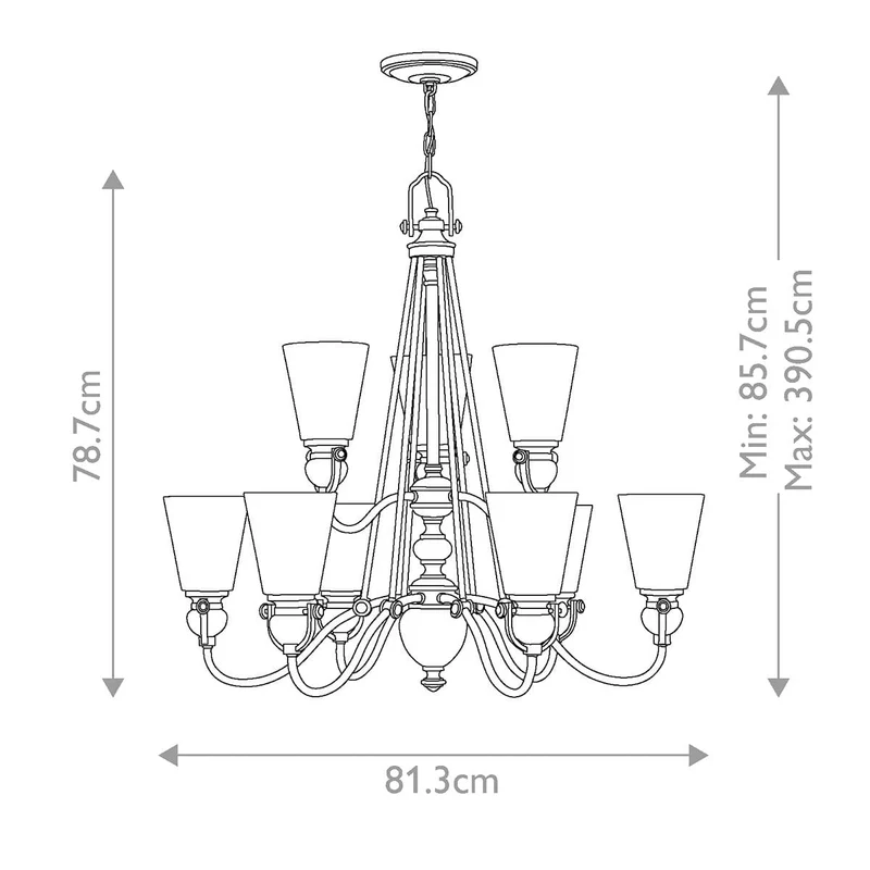 Lustre Marron Anglais