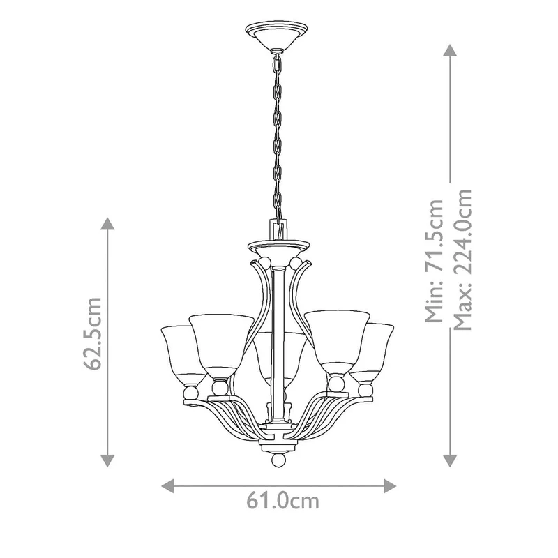 Lustre Suspension Métal Cuisine