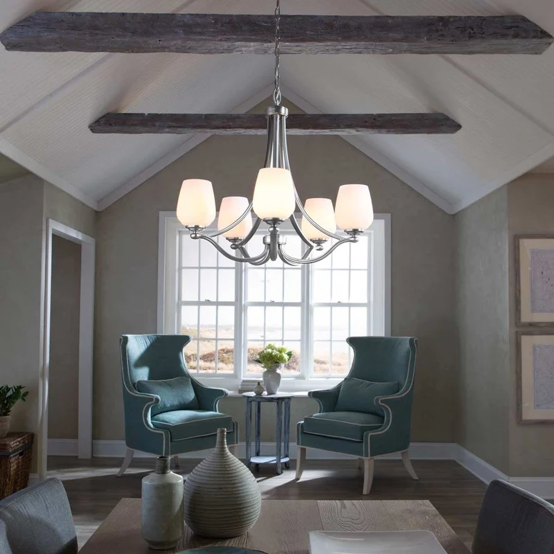 Luminaire Plafond Verre Opale