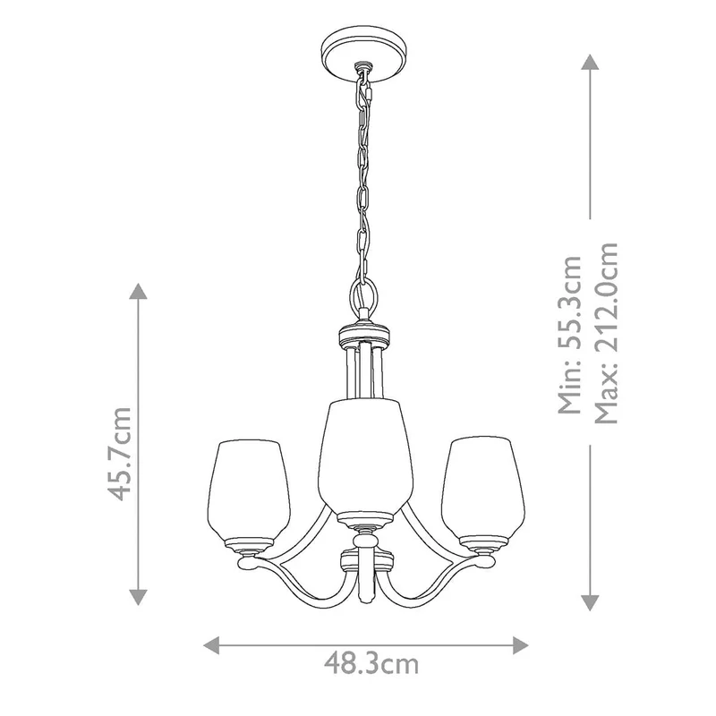 Suspension Lustre Cuisine Blanc
