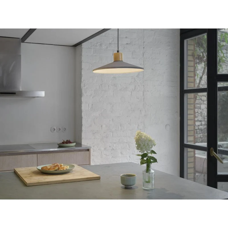 OSRAM DECOR Béton Bois Suspension, E27, 320 mm