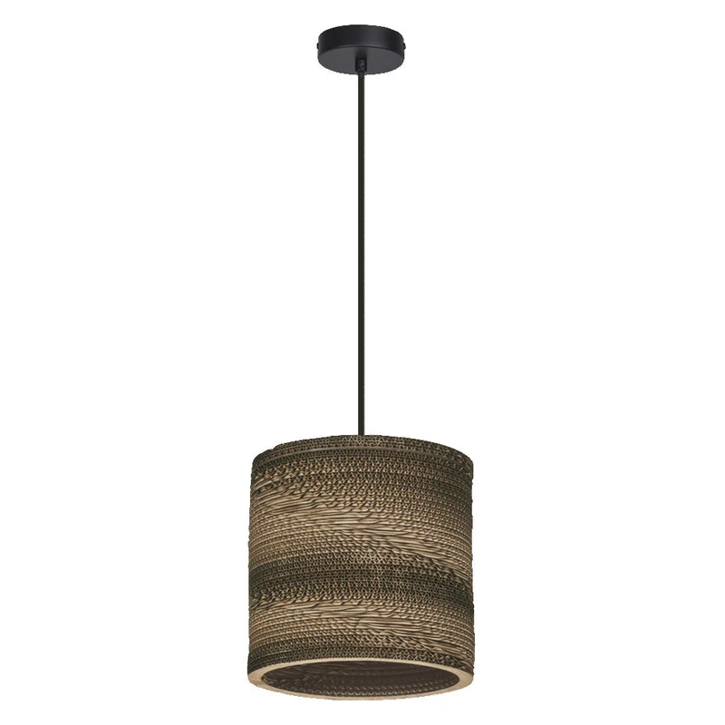 OSRAM DECOR Suspension Décor Cylindre en Carton marron, E27