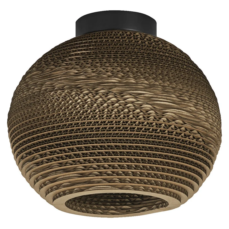 OSRAM DECOR Plafonnier Decor Ballon en carton marron, E27