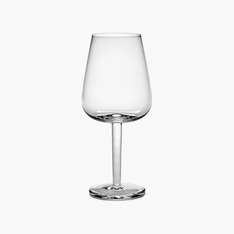 Serax Base White Wine Glass Curved