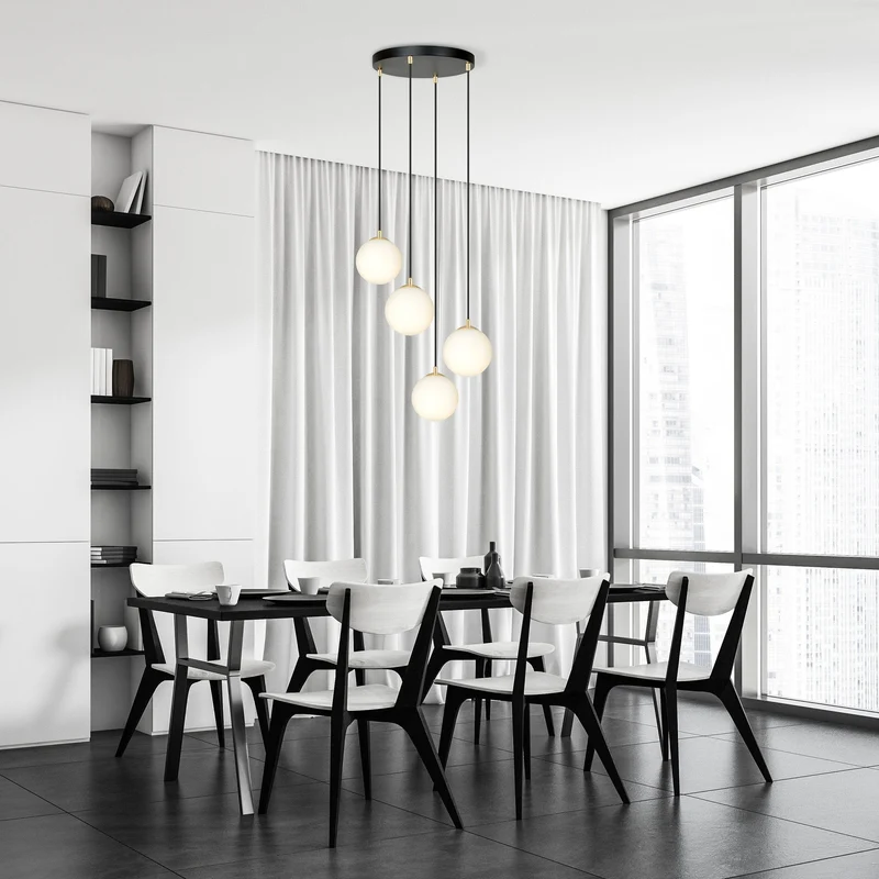 Suspension Verre Blanc