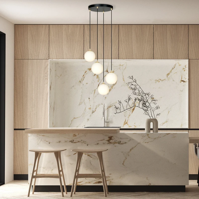 Suspension Verre Blanc