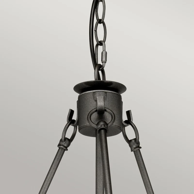 Lustre Fer Noir