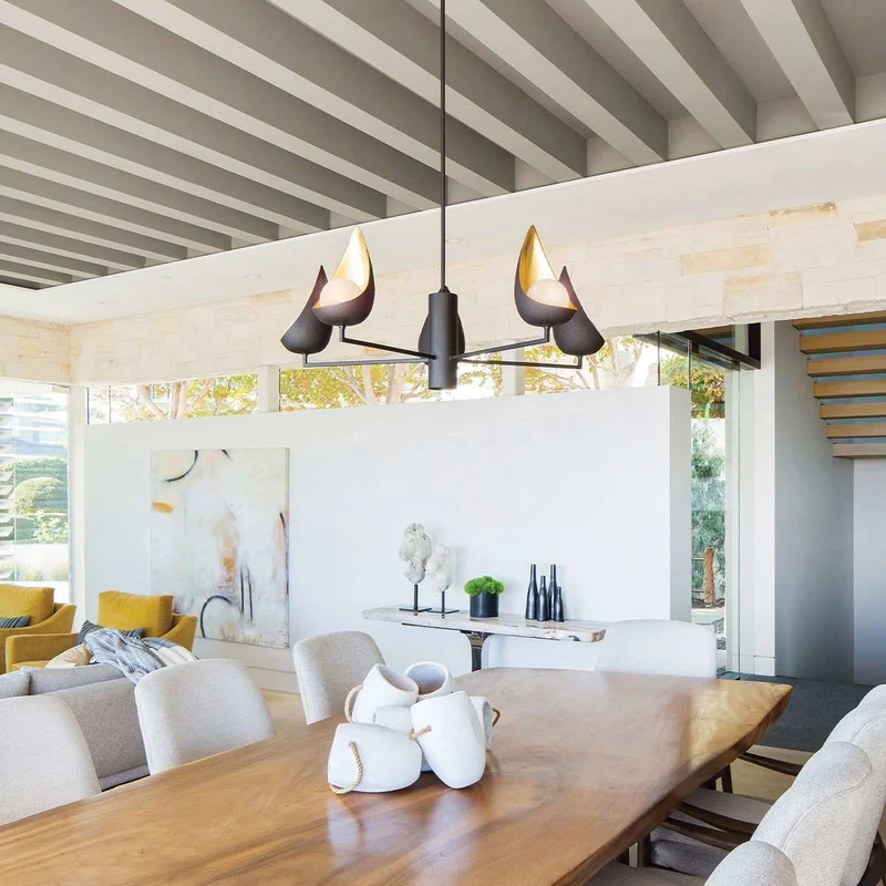 Lustre Design Noir Sejour