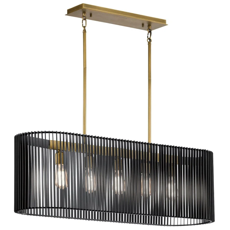 Lustre Noir pour Îlot