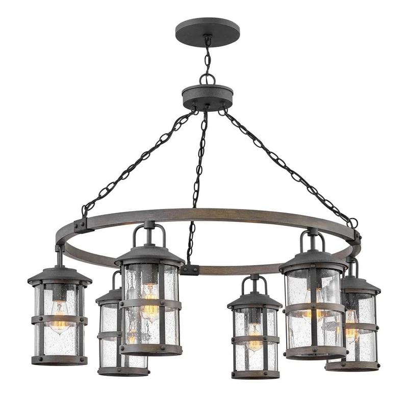 Lustre Extérieur Noir