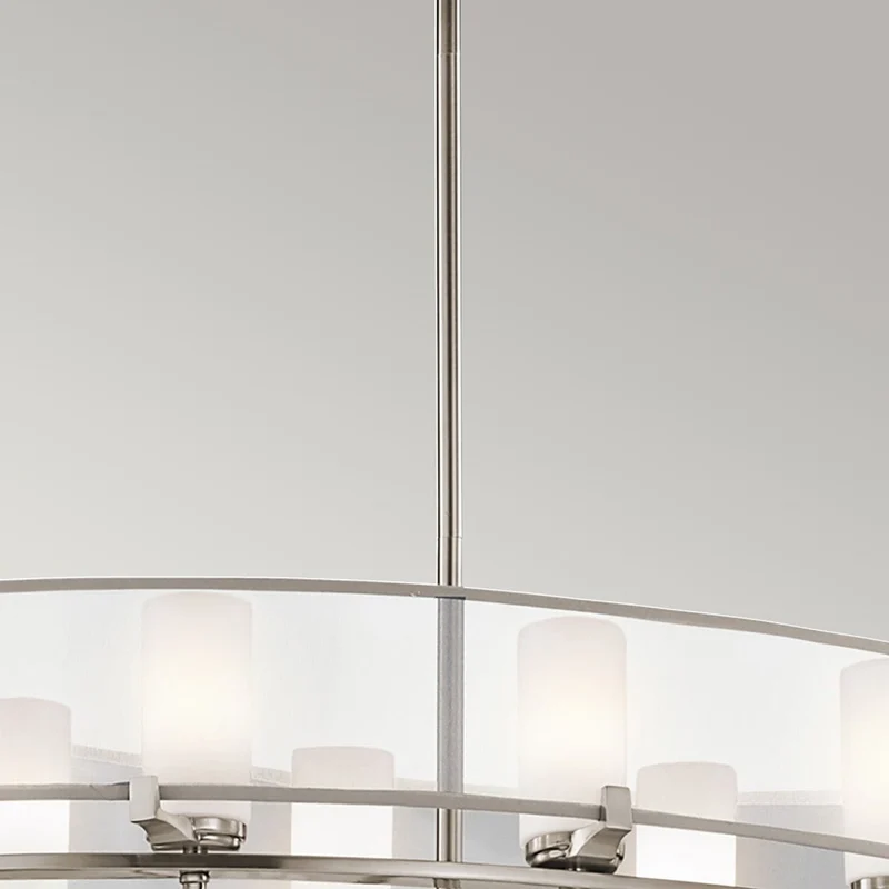 Lustre LED ovale de Cuisine