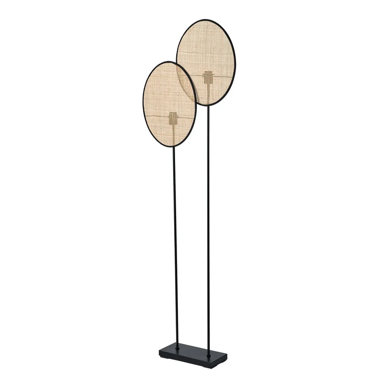 OSRAM DECOR Rattan Dandelion Lampadaire 2xE27 Brun