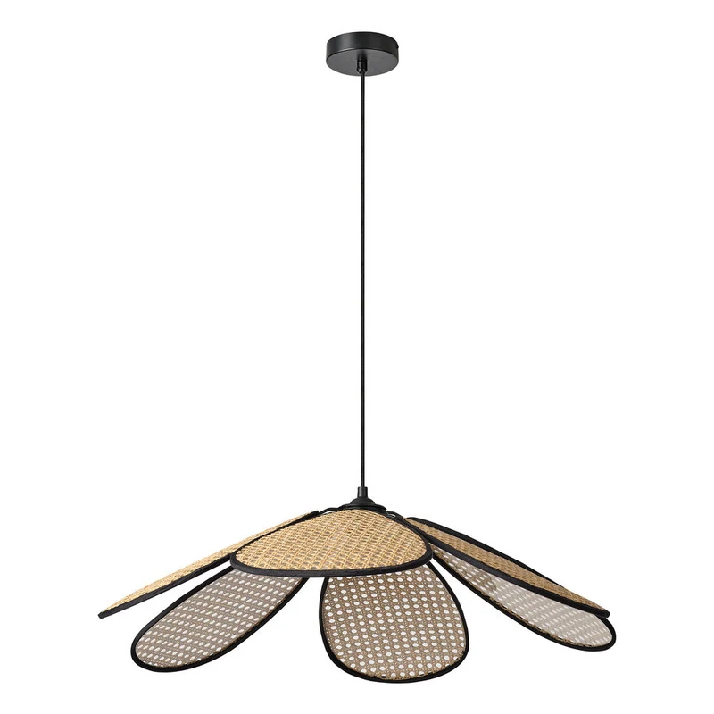 OSRAM DECOR Rattan Daisy Suspension E27 Marron