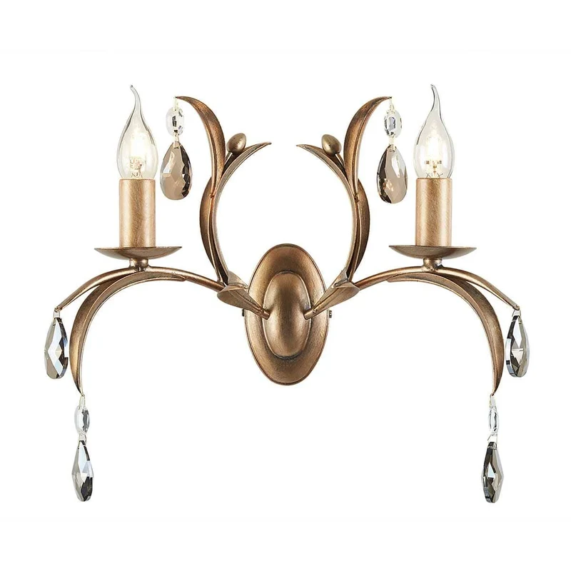 Applique murale Luxe Laiton