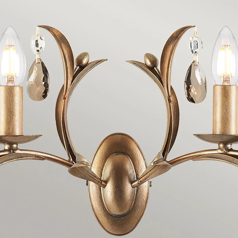 Applique murale Luxe Laiton