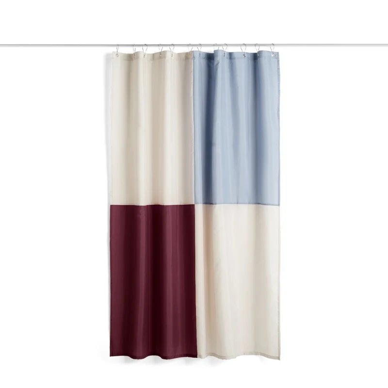 Hay Check Shower Curtain
