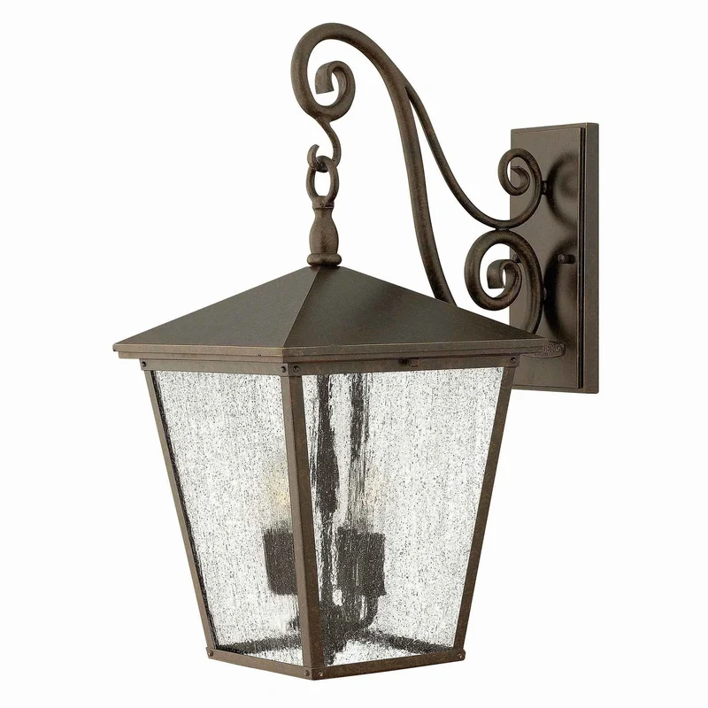 Grande lanterne murale Trellis 4 lumières