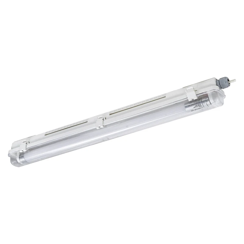 Luminaire étanche LEDVANCE SUBMARINE PCR 60 1 X 7W 840 G13 T8, 800 lm, 4000 K, blanc froid