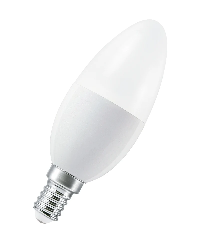 Lampe LED Bougie Wifi LEDVANCE SMART+ Dimmable DIM FR E14 4,9 W, 470 lm, 2700 K, Blanc Chaud