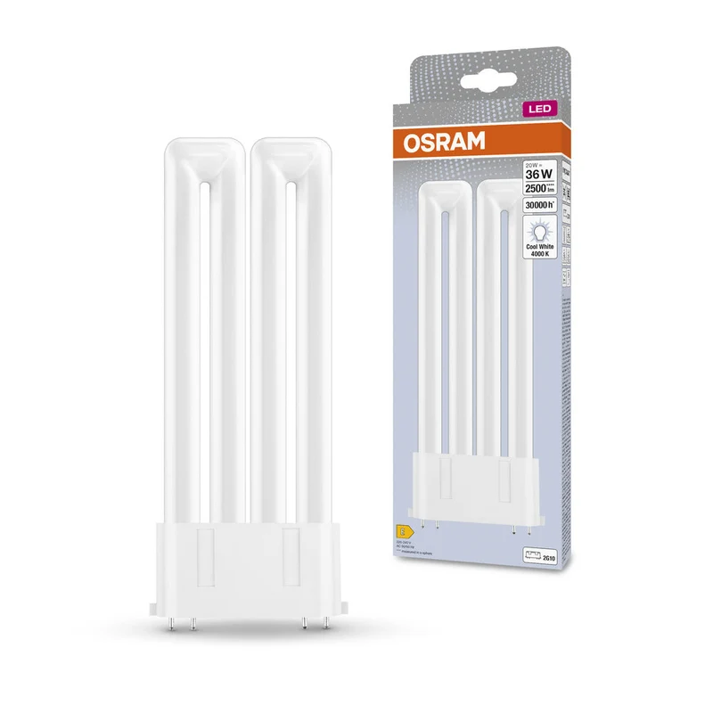 Lampe LED OSRAM DULUX LED F EM & AC MAINS 20W 840 2G10, 2500 lm, 4000 K, blanc froid