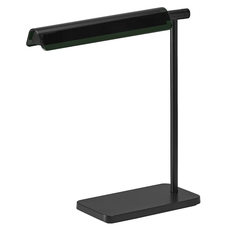 Lampe de bureau LEDVANCE OFFICE LINE Desk Roof à chargement par induction 19 W CCT à intensité variable Noir, 520 lm, 3 000 K/4 000 K/6 500 K, Blanc chaud|Blanc froid|Lumière du jour froide