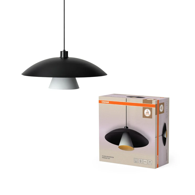 OSRAM DECOR Flying Mushroom Suspension E27 Noir