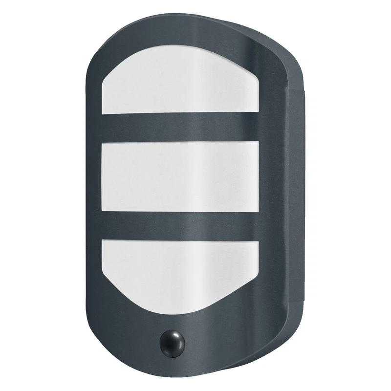 OSRAM ENDURA® STYLE PLATE Applique murale avec capteur 12,5 W gris foncé