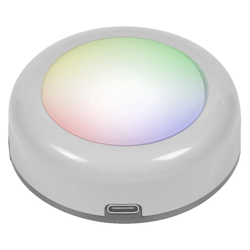 OSRAM Bluetooth SMART DOT-IT TWIST & SHAKE, point rechargeable, fonction bruit blanc, RGBW, 4000K