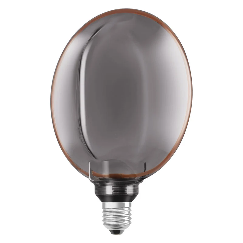 Lampe LED OSRAM VINTAGE 1906® LED CLASSIC GLOBE183 O-Form FILAMENT 4W 818 Fumée E27, 110 lm, 1800 K, Blanc chaud confort