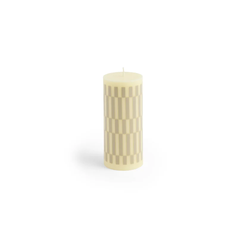 Hay Column Candle