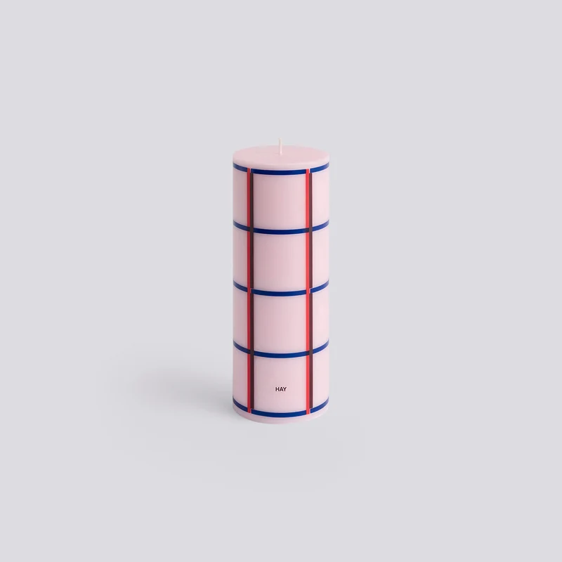 Hay Column Candle