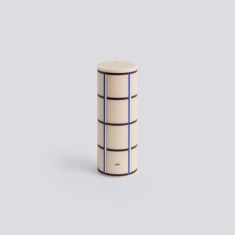 Hay Column Candle