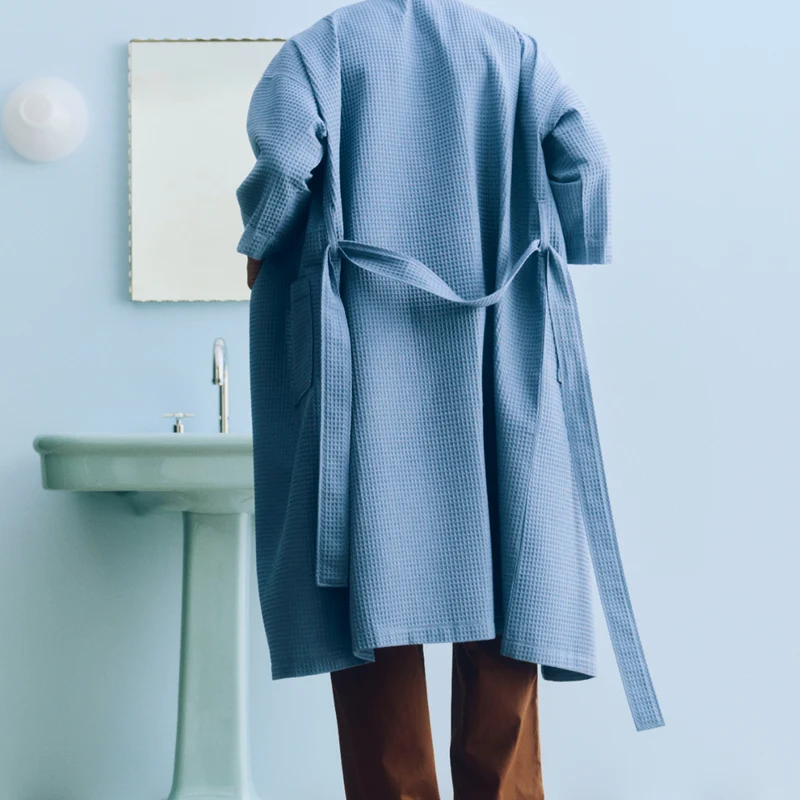 Hay Waffle Bathrobe