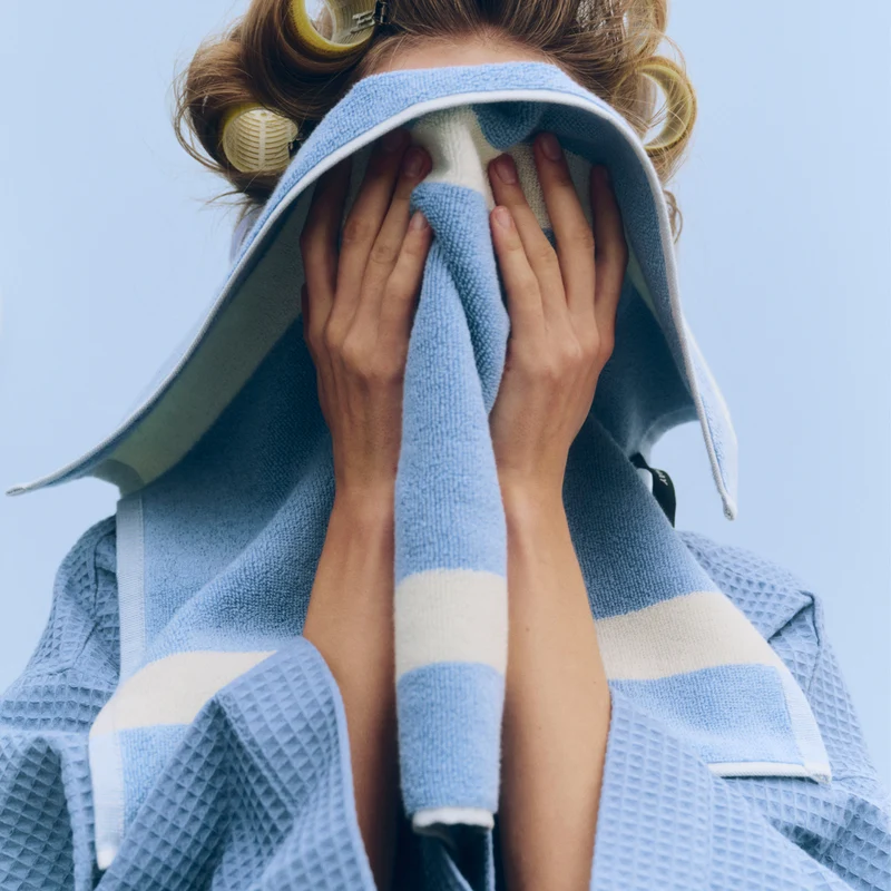 Hay Stripe Hand Towel