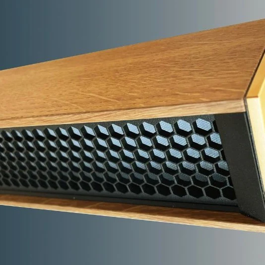Tunto L 60 - 320 mm - Black / Gold Ceiling Light