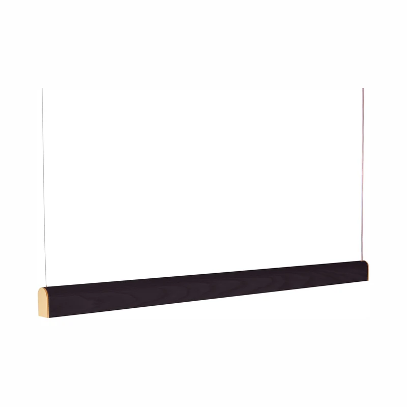 Tunto Curve - 880 mm - Black / Gold Pendant