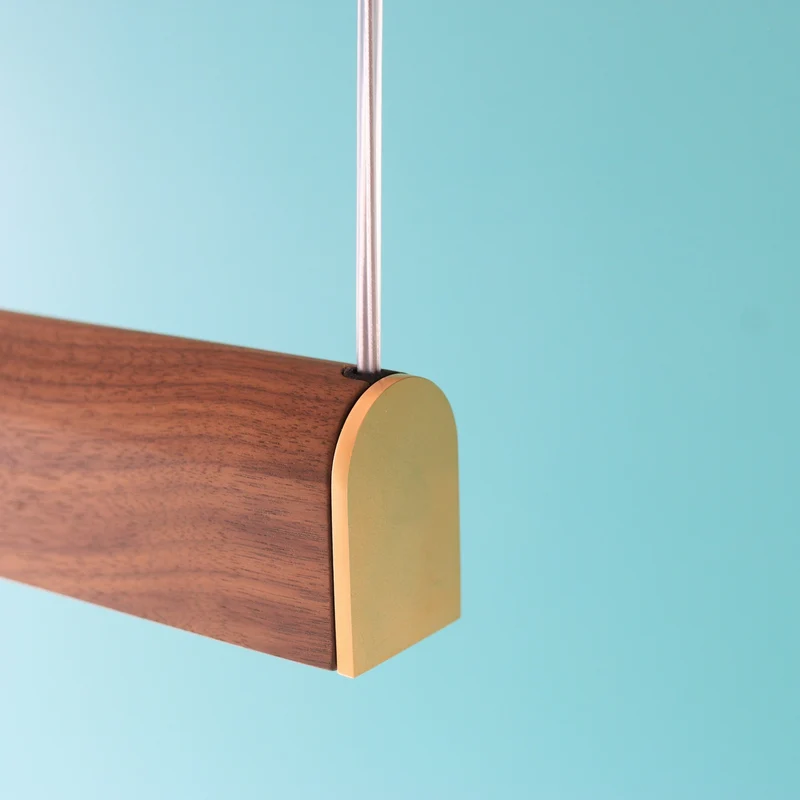 Tunto Curve - 2000 mm - Black / Black Pendant