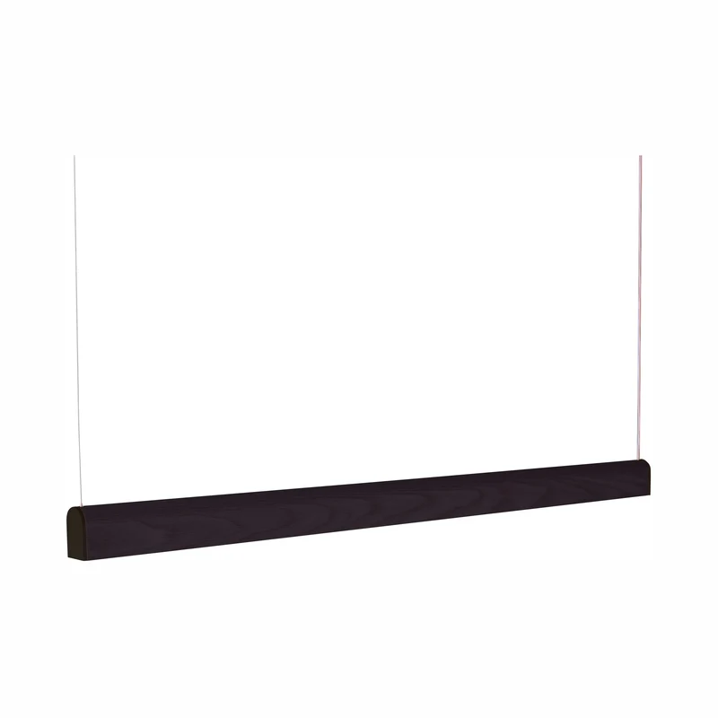 Tunto Curve - 2000 mm - Black / Black Pendant